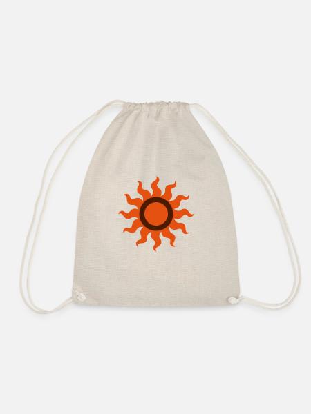 sun - Turnbeutel - Natur