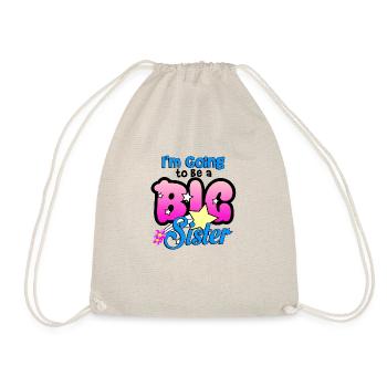 Big sister to be - Turnbeutel - Natur - Vorne