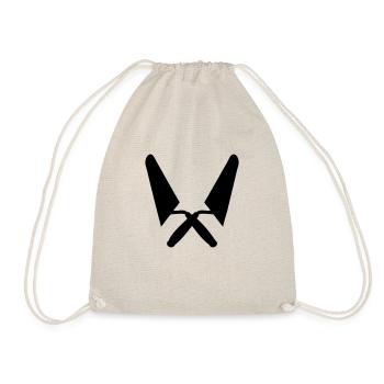 Double trowel - Drawstring Bag - nature - Front