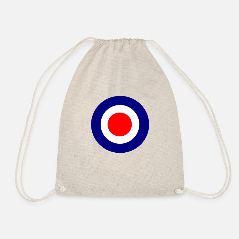 Mod Target - Drawstring Bag - nature