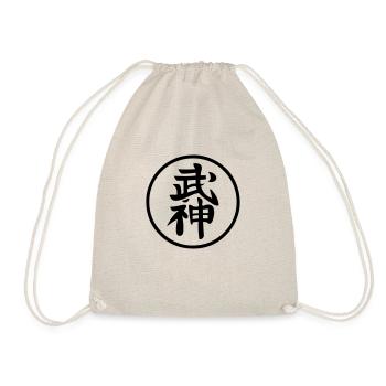 kanji bujinkan ninja symbole Ninjutsu japonais - Sac de sport léger - nature - Devant