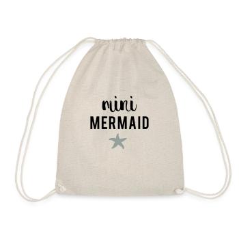 Mini Mermaid - Turnbeutel - Natur - Vorne