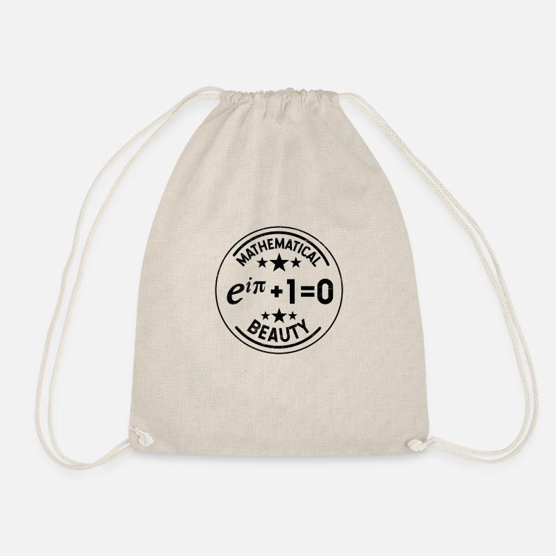 Mathematik Symbole Mathematical Beauty Eulers Gift - Turnbeutel - Natur