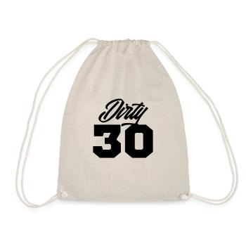 dirty 30 geburtstag - Turnbeutel - Natur - Vorne