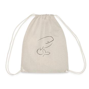Paus 2 - Drawstring Bag - nature - Front