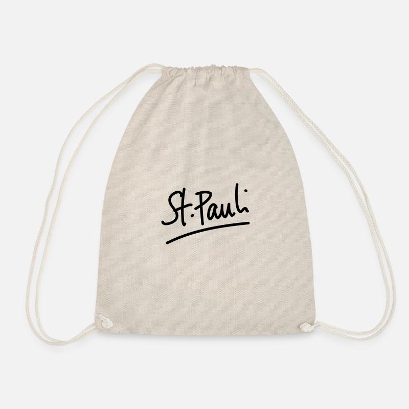 St. Pauli - Handschrift - Turnbeutel - Natur