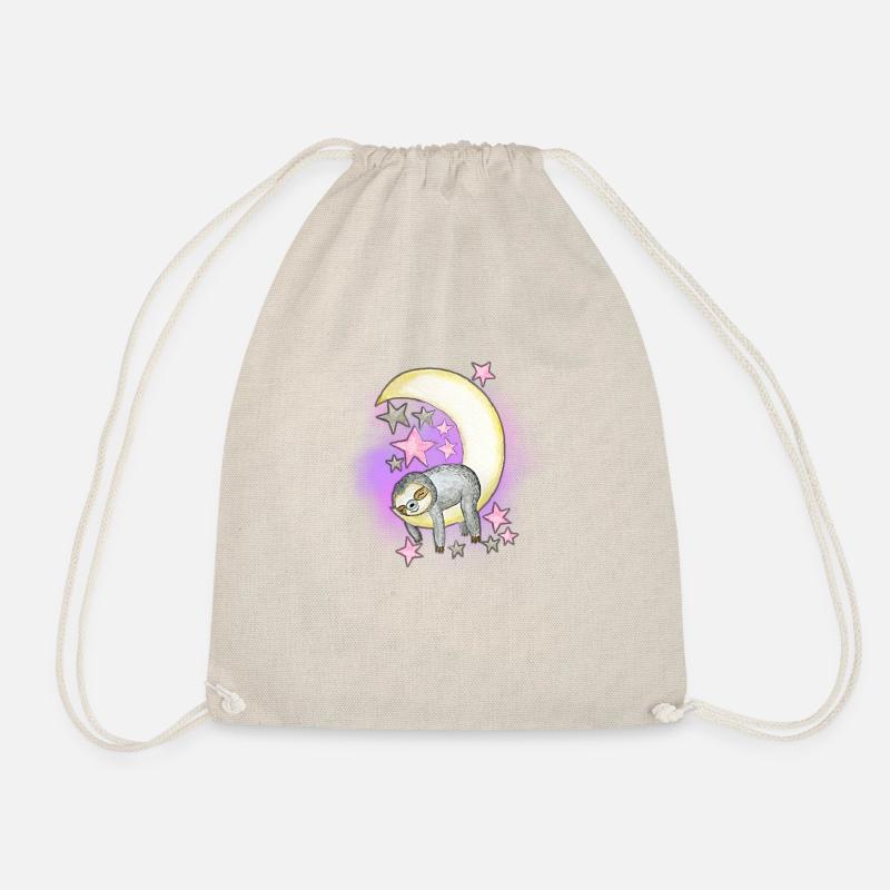 Sloth - Drawstring Bag - nature