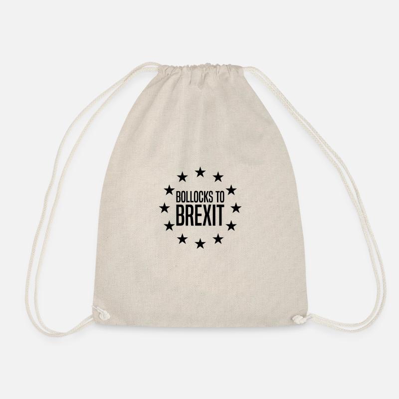Bollocks to Brexit - Drawstring Bag - nature