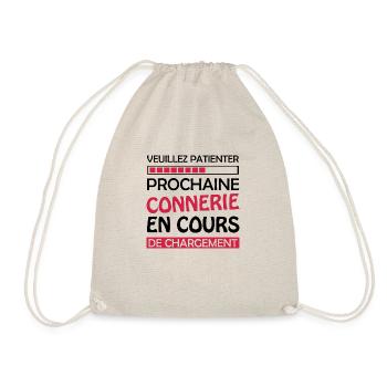 Veuillez Patienter Prochaine connerie en cours - Sac de sport léger - nature - Devant