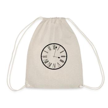 Time is ticking. - Drawstring Bag - nature - Front