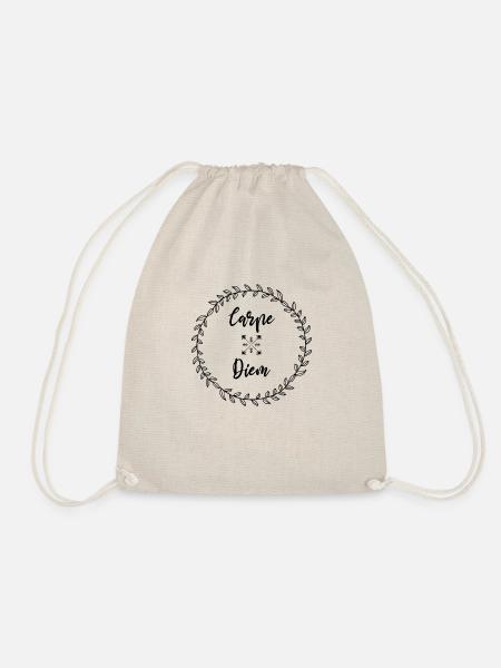 Carpe Diem, vivre le jour le jour, hippie, zen - Sac de sport léger - nature
