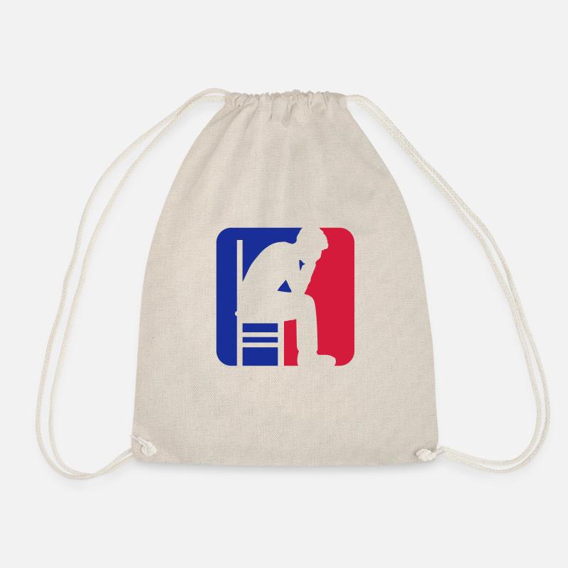 Logo Depression Sport - Turnbeutel - Natur