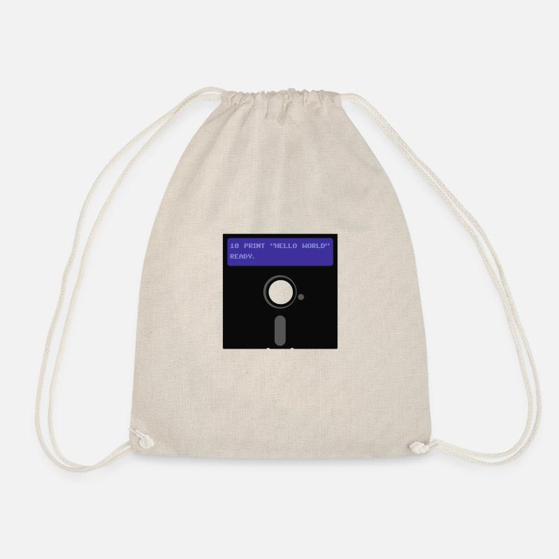 Floppy Disk - Turnbeutel - Natur