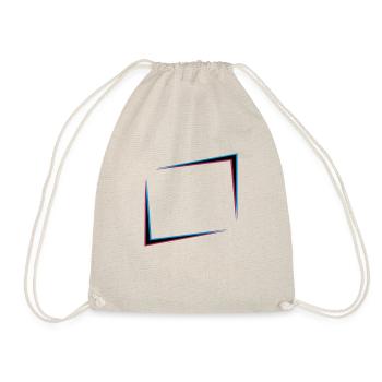 3D effect frame - Drawstring Bag - nature - Front