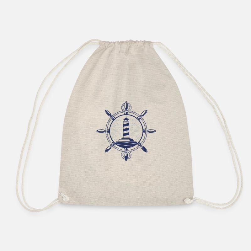 lighthouse - Drawstring Bag - nature