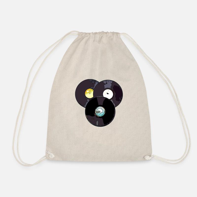 vinyl - Drawstring Bag - nature