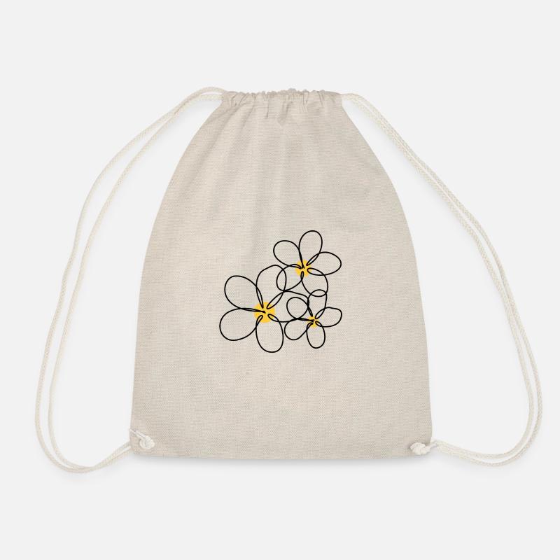 flowers - Drawstring Bag - nature
