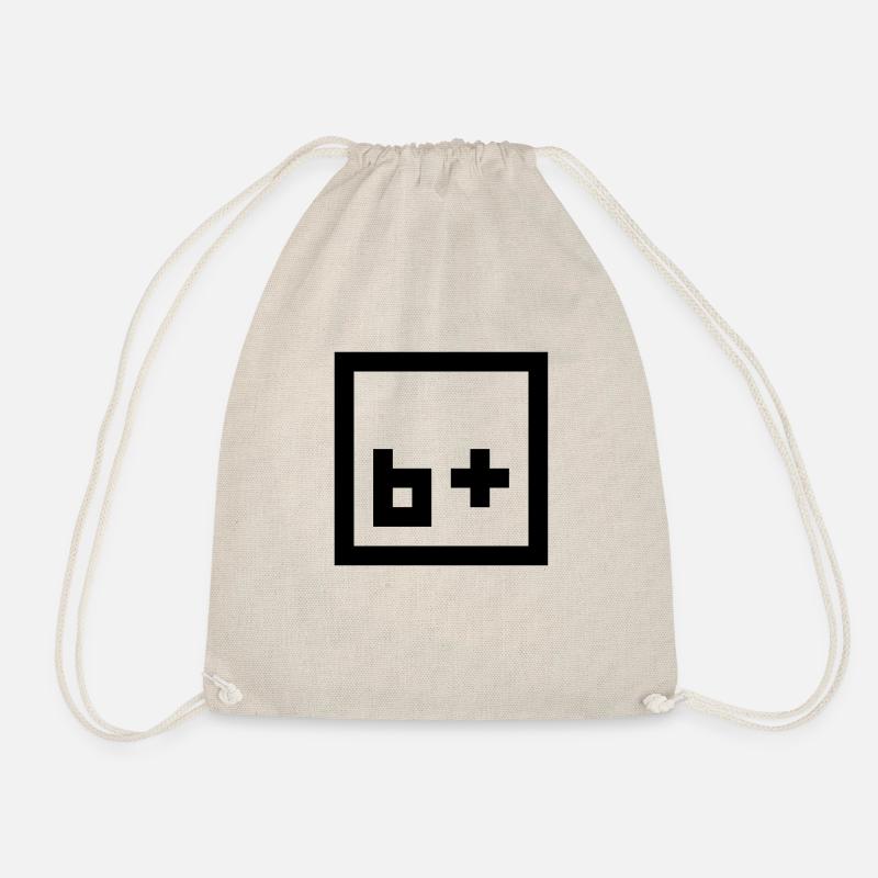 b plus - Turnbeutel - Natur