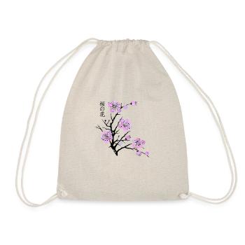 Cherry blossom - Drawstring Bag - nature - Front