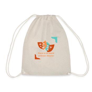 Theater - Drawstring Bag - nature - Front
