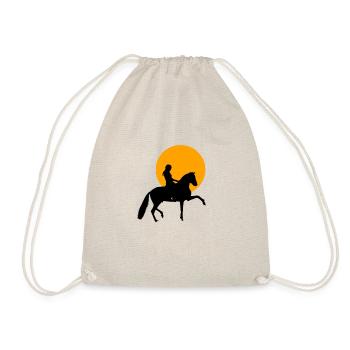 Cheval - Sac de sport léger - nature - Devant