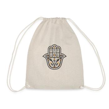 Main de fatma - khamsa - Sac de sport léger - nature - Devant