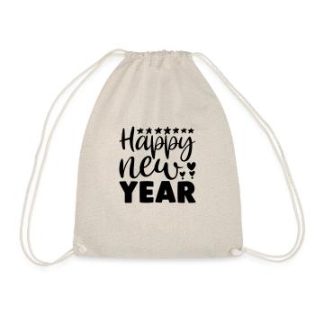 Bonne Année, MEILLEURS VŒUX, happy new year - Sac de sport léger - nature - Devant