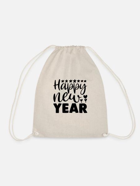 Bonne Année, MEILLEURS VŒUX, happy new year - Sac de sport léger - nature
