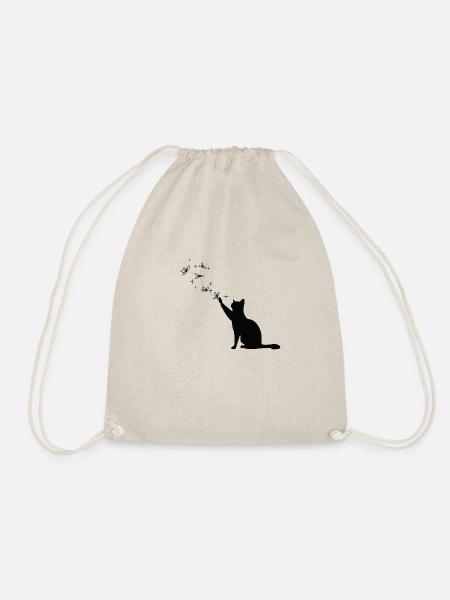 Chat magique étoilé - Sac de sport léger - nature