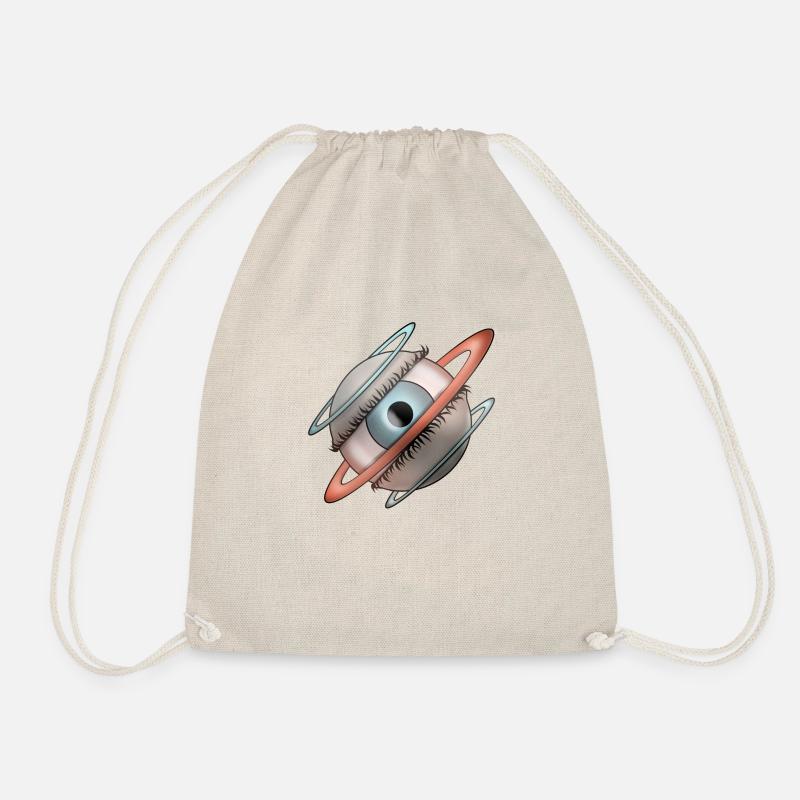Space Eye - Drawstring Bag - nature