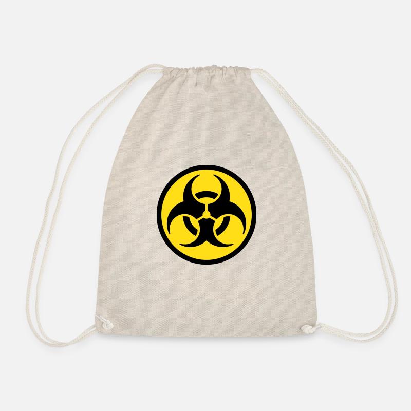Biohazard Sign - Turnbeutel - Natur