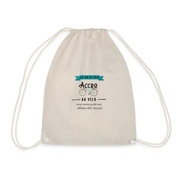 je suis pas accro au vélo - Sac de sport léger - nature - Devant