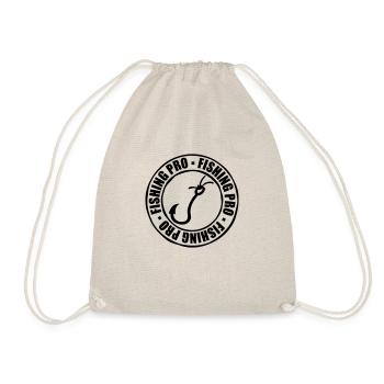 Stempel Fishing Pro - Turnbeutel - Natur - Vorne