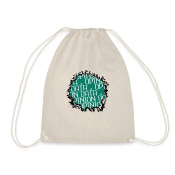 fullstack developer doctor present computer humour - Drawstring Bag - nature - Front