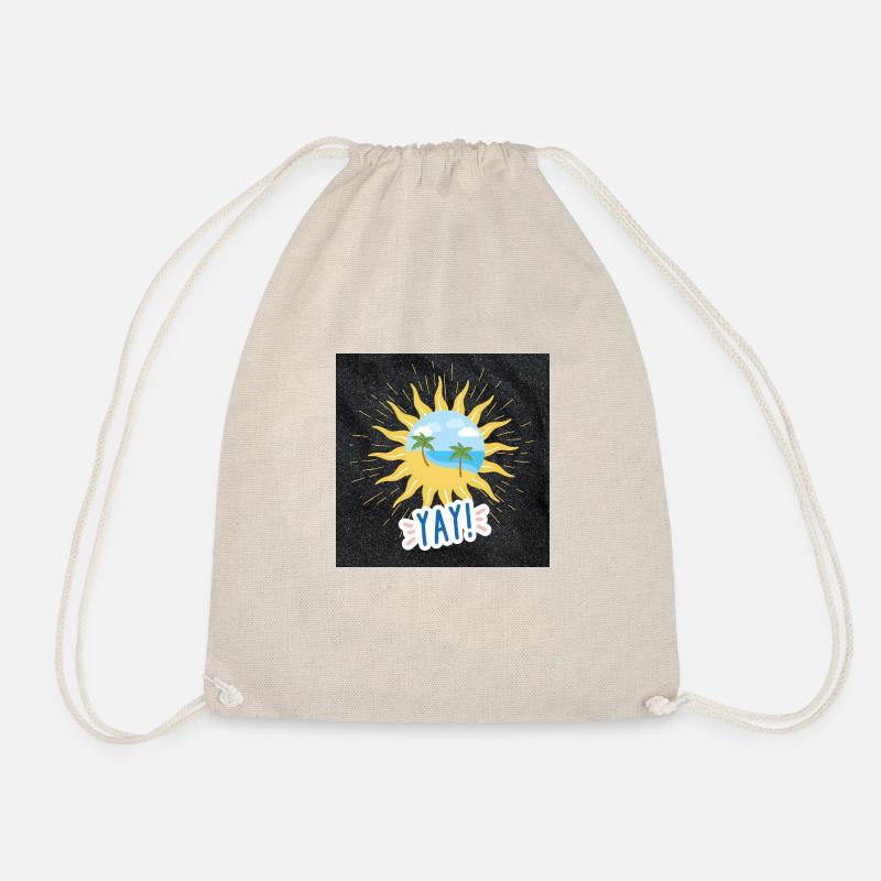 summer - Drawstring Bag - nature