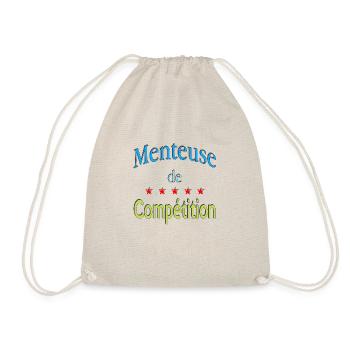 Menteuse de compétition - Sac de sport léger - nature - Devant