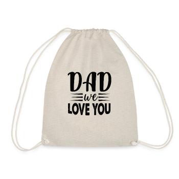Papa on t’aime - Sac de sport léger - nature - Devant