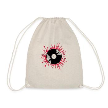 Les gouttes de sang enregistrent des éclaboussures de couleur - Sac de sport léger - nature - Devant