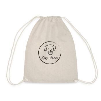 Dog addict - Drawstring Bag - nature - Front