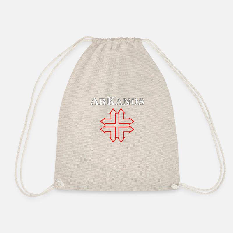 Arkanos Logo - Turnbeutel - Natur