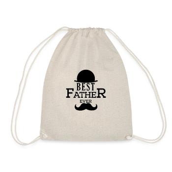 Best father ever - Turnbeutel - Natur - Vorne