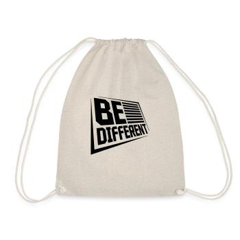Be different Logo Design - Drawstring Bag - nature - Front