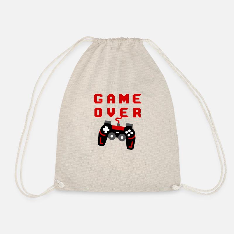 Game over - Drawstring Bag - nature