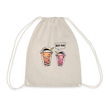 Besties Graphic Tea Lover Tea Drinker Tea Brewing - Turnbeutel - Natur - Vorne