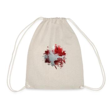 Denmark copenhagen danish scandinavia flag - Drawstring Bag - nature - Front