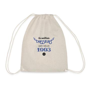 Anniversaire chasseur 1993 - Sac de sport léger - nature - Devant