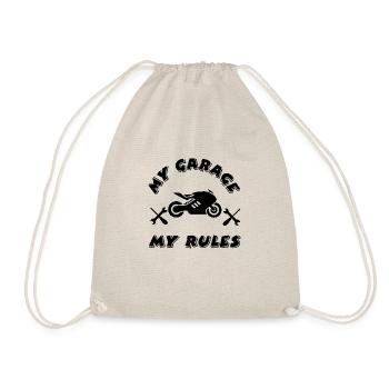 Garage - Drawstring Bag - nature - Front
