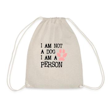 Chien Droits des chiens Droits des animaux Drôles de chiens Vecteur 2 - Sac de sport léger - nature - Devant