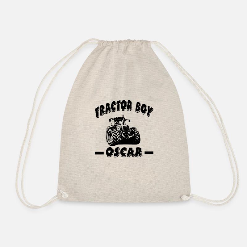 Tractor - Drawstring Bag - nature