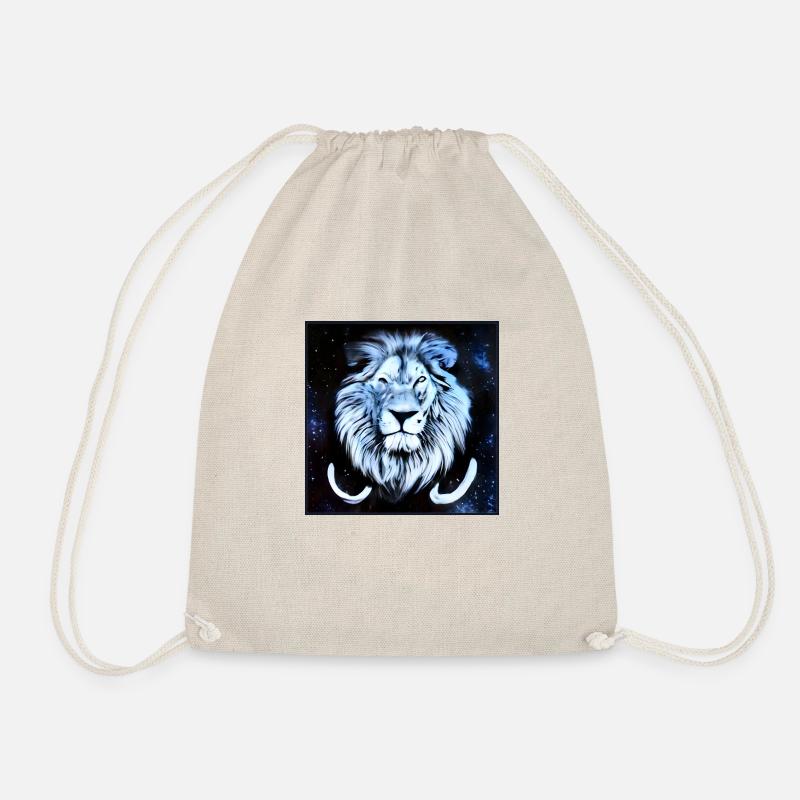 SURREAL LION 6 - Drawstring Bag - nature